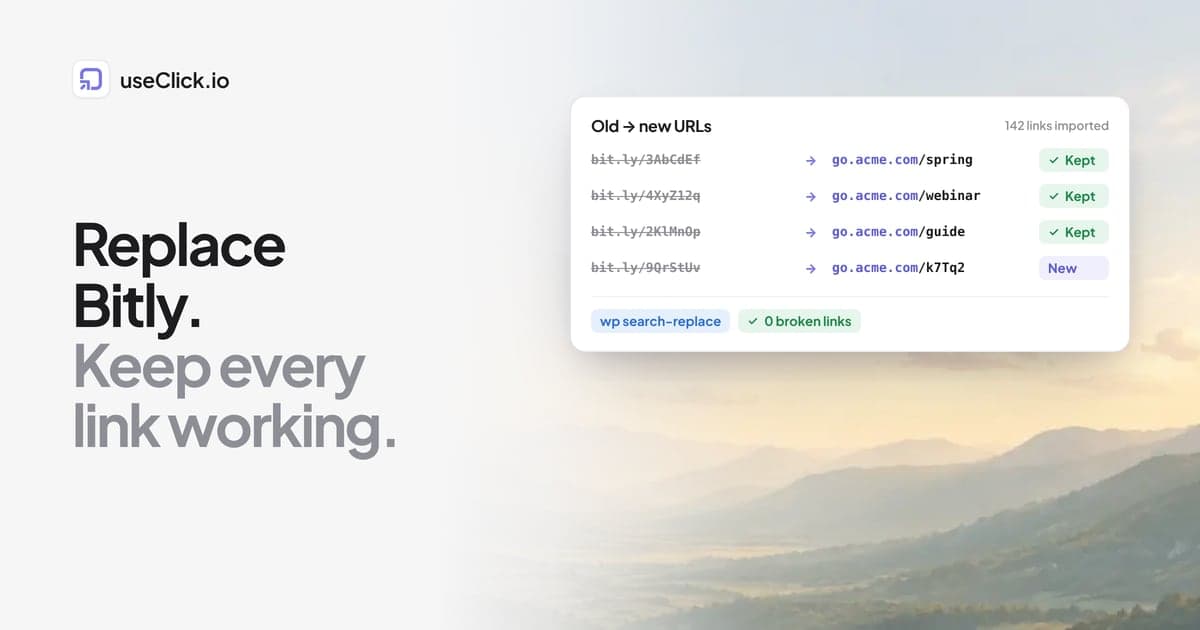 How to Replace Bitly in WordPress Without Breaking Old Links