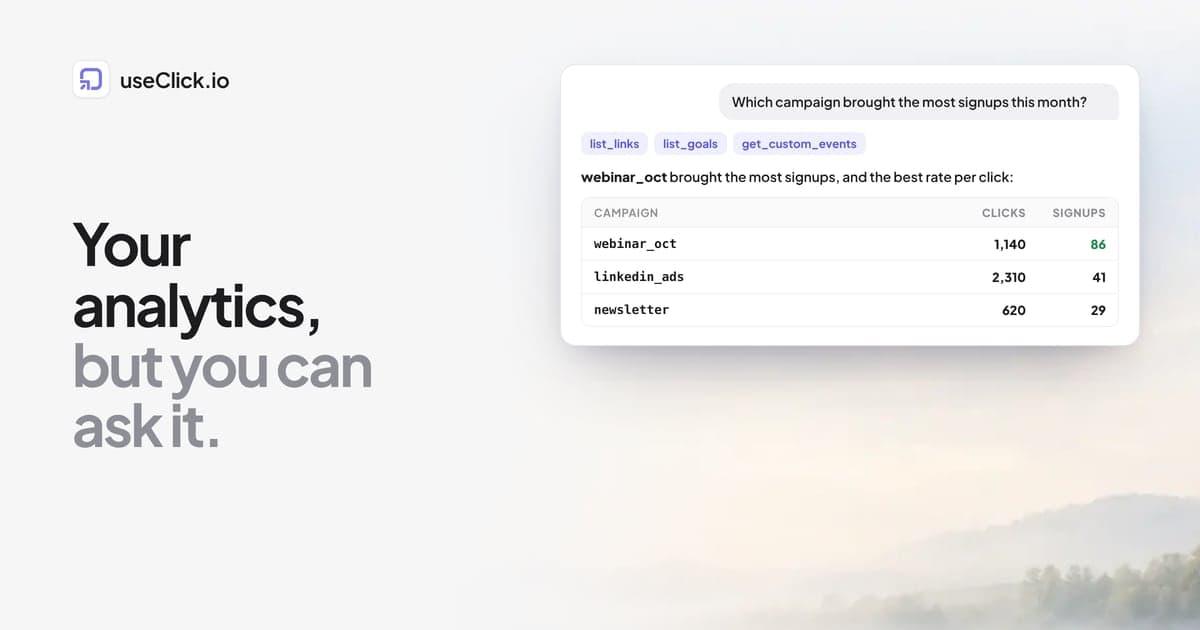 Ask Claude Which Campaign Brought the Most Signups: Analytics Over MCP